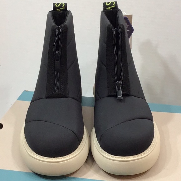 Toms Alpargata Mallow Puffer black boots NWT - Picture 3 of 15